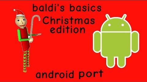 Christmas ☃️ baldi