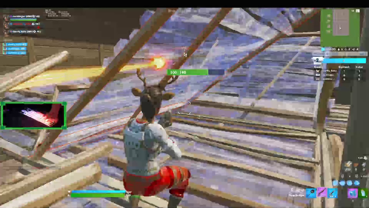 Playing fortnite/rec room YouTube