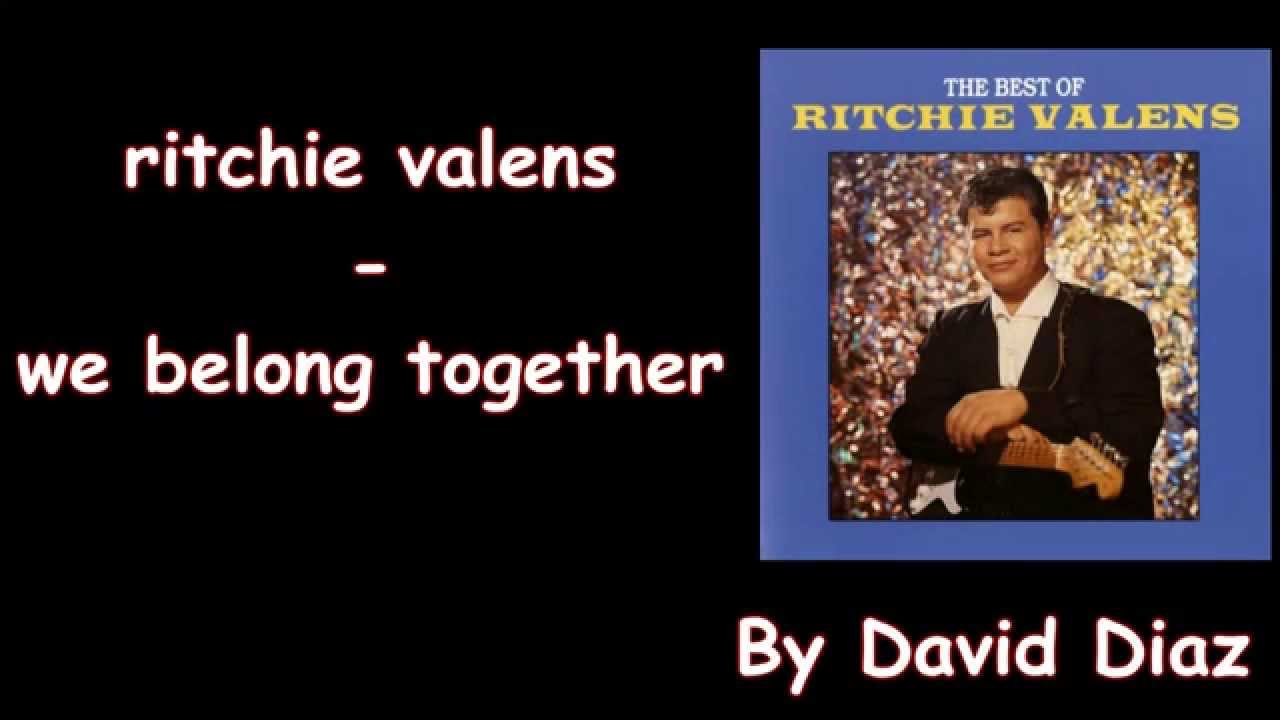 ritchie valens we belong together subtitulada en español YouTube ritchie valens we belong together subtitulada en español YouTube