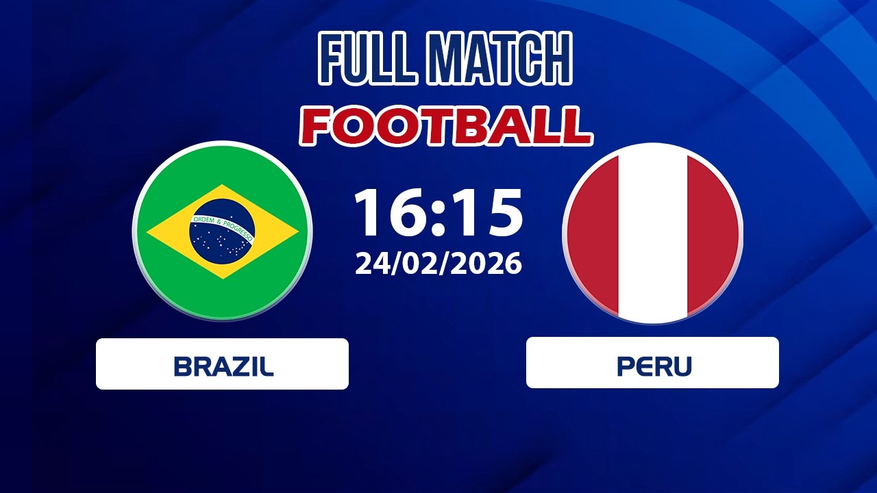 🔴 Brazil vs Peru | A Do-or-Die Clash for the Crown