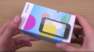 Alcatel Pixi 4 Unboxing - Android for cheap!