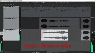 Reaper Daw: Using  FX to make Reverse Reverb