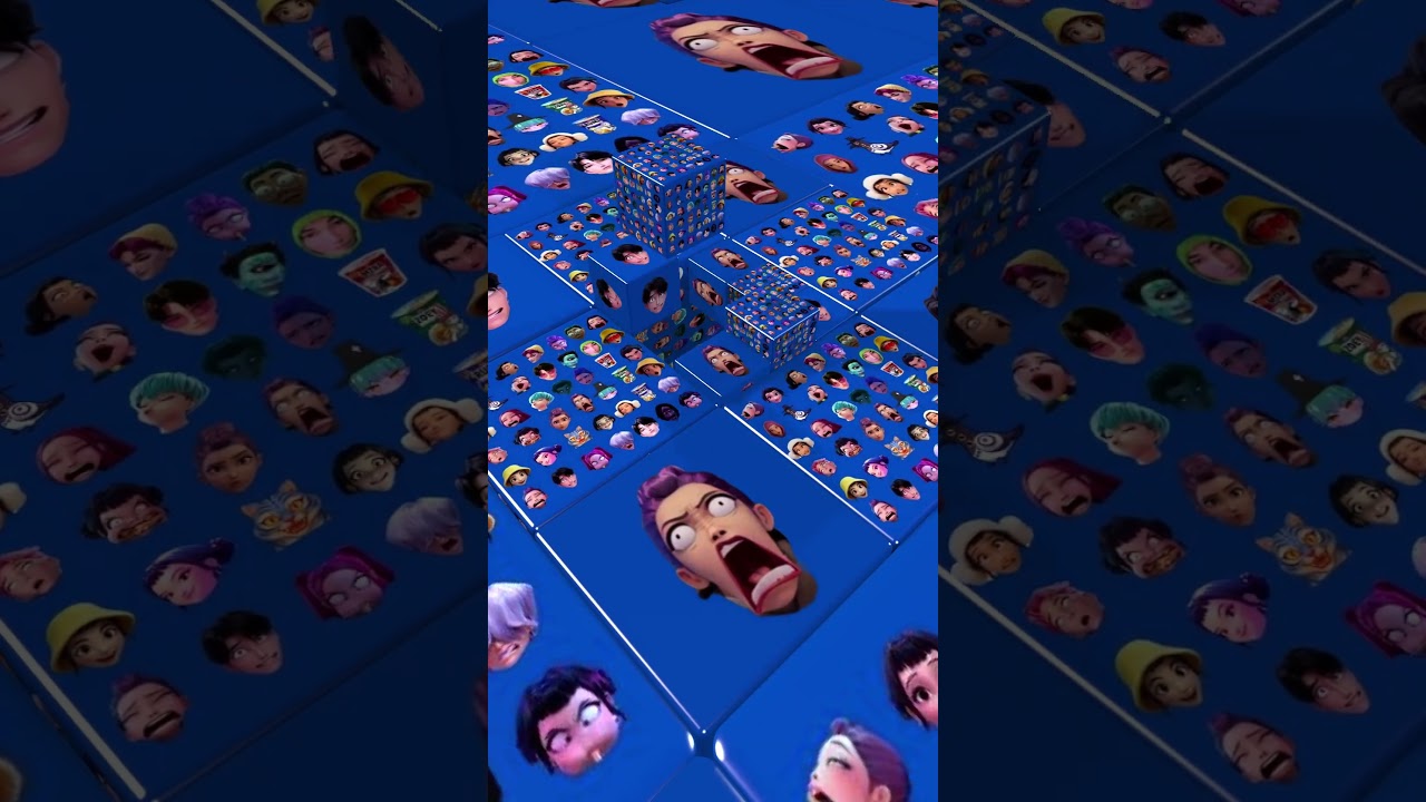 Kpop Demon Hunters 3D Shorts |Face Ball Rolling12 