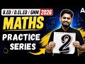 Maths Practice Series -2 | B.ED/D.EL.ED/GNM Entrance Exam 2026 | By ABHIJIT MAZUMDAR