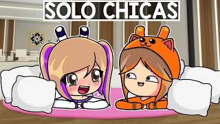 Tenemos una PIJAMADA SOLO de CHICAS en Brookhaven Roblox