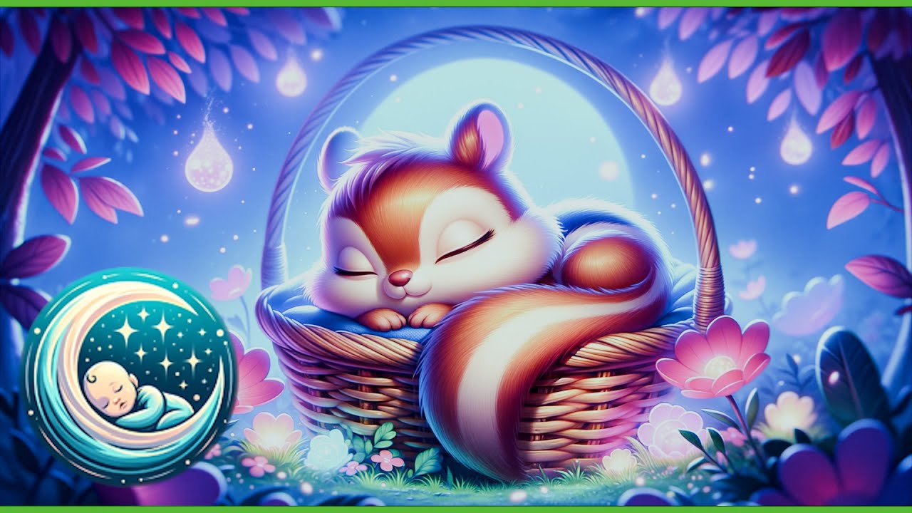 Calming Notes - Green Night Light - Soothe Your Baby to Sleep 🌙 - YouTube