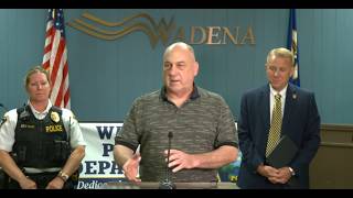 Wadena Police news conference regarding the disappearance of Carla Beth Anderson