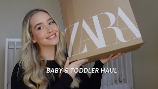 HUGE ZARA BABY + TODDLER CLOTHING HAUL! 👶🏻👧🏼| GIRL & BOY NEUTRAL AUTUMN/WINTER KIDS CLOTHES