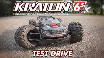 2040 RC - Arrma Kraton 6s BLX - Test drive & standing backflips