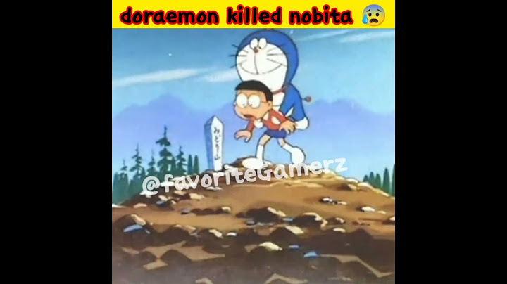 doraemon killed Nobita? #doremon #ytshorts #shorts