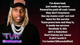 Lil Durk - Alhamdulillah (Lyrics Video)