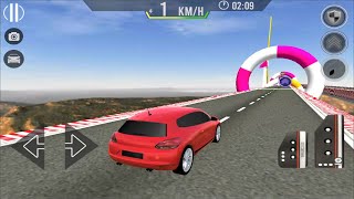 Mega Ramp Driving Car Stunt And Jump Race - Mega Vertical Ramp Tracks -  Android GamePlay screenshot 1