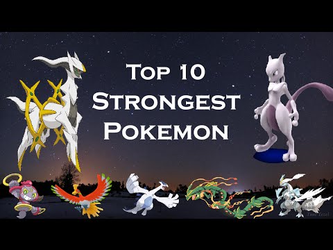 Top 10 strongest pokemon ☆10 strongest legendary pokemon - YouTube
