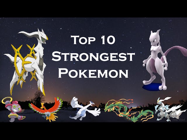 Arceus, Mewtwo, & More: 10 Most Powerful Legendary Pokemon