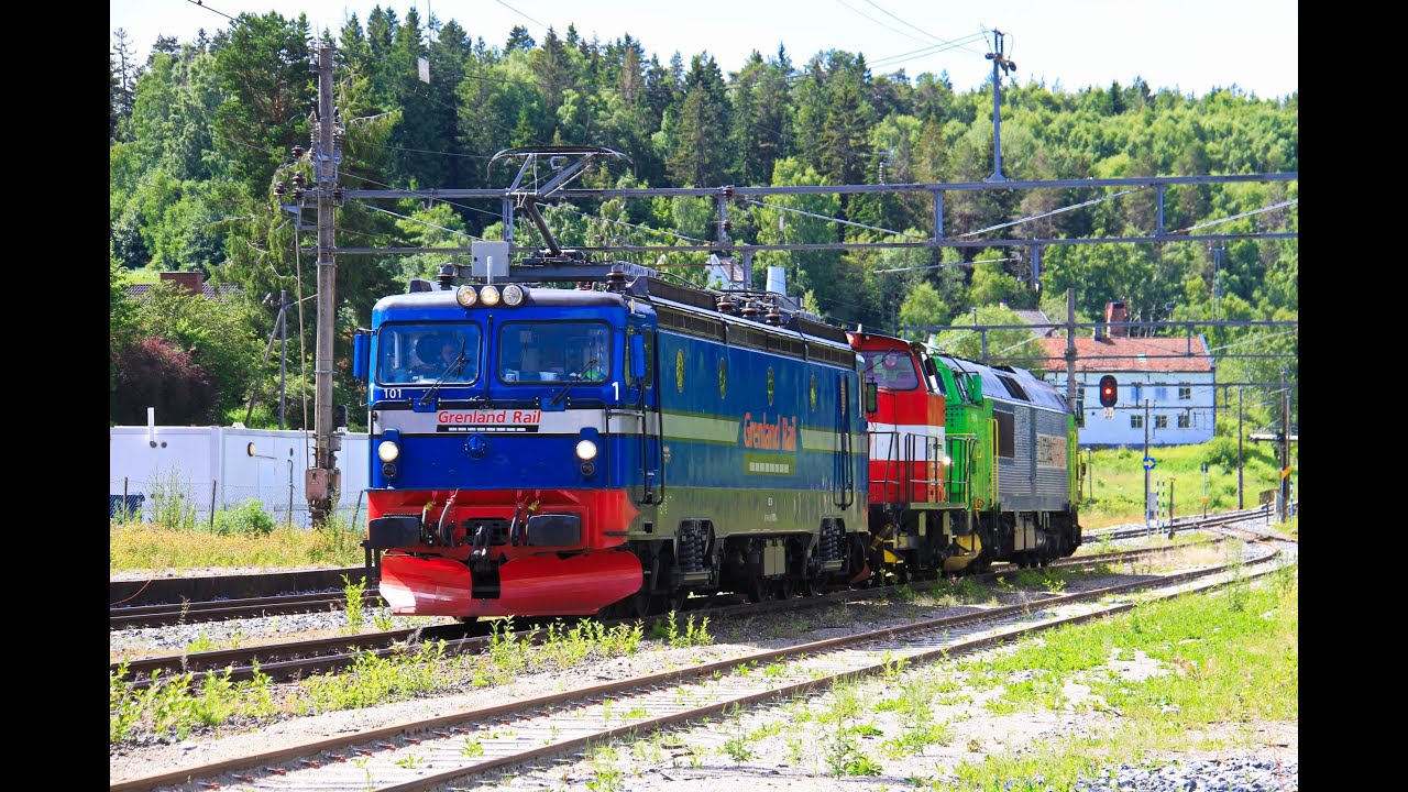 Togtrafikk 2022 - juli del 4