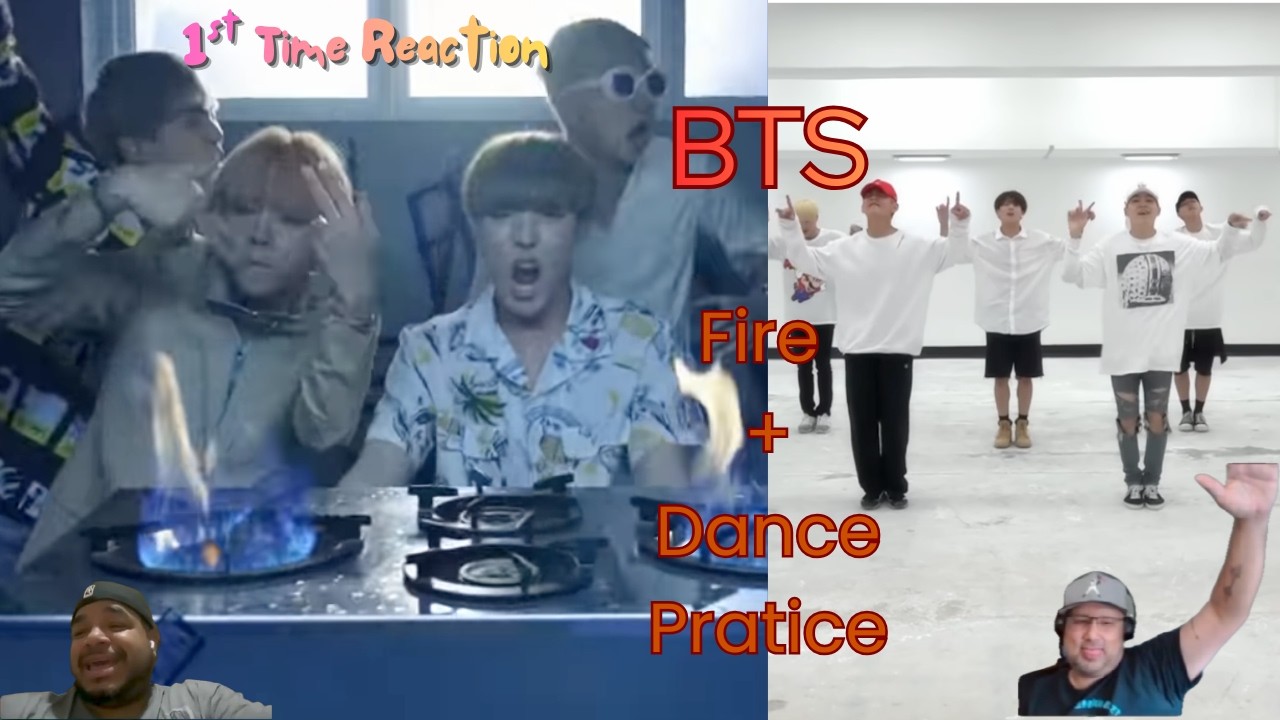 Showing Eddie BTS “Fire” 🔥  First Time Watching the MV + Dance Practice