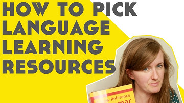 How to Pick Language Learning Resources║Lindsay Does Languages Video