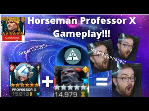 MCOC 6* Horseman Professor X Is Simply Best Mutant Ever! Road To 200 Subscribers!