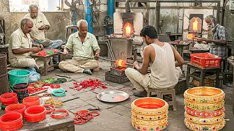 How Glass Bangles Are Made