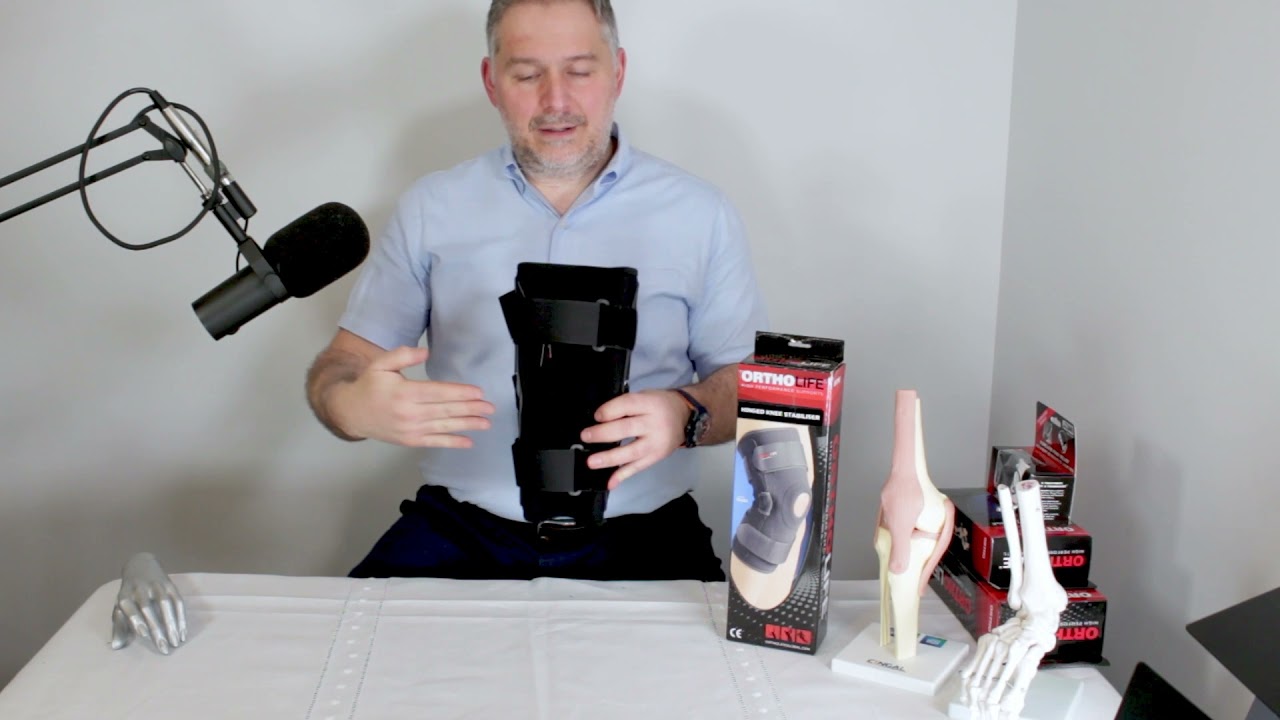 Quelle orthèse porter pour les entorses au genou