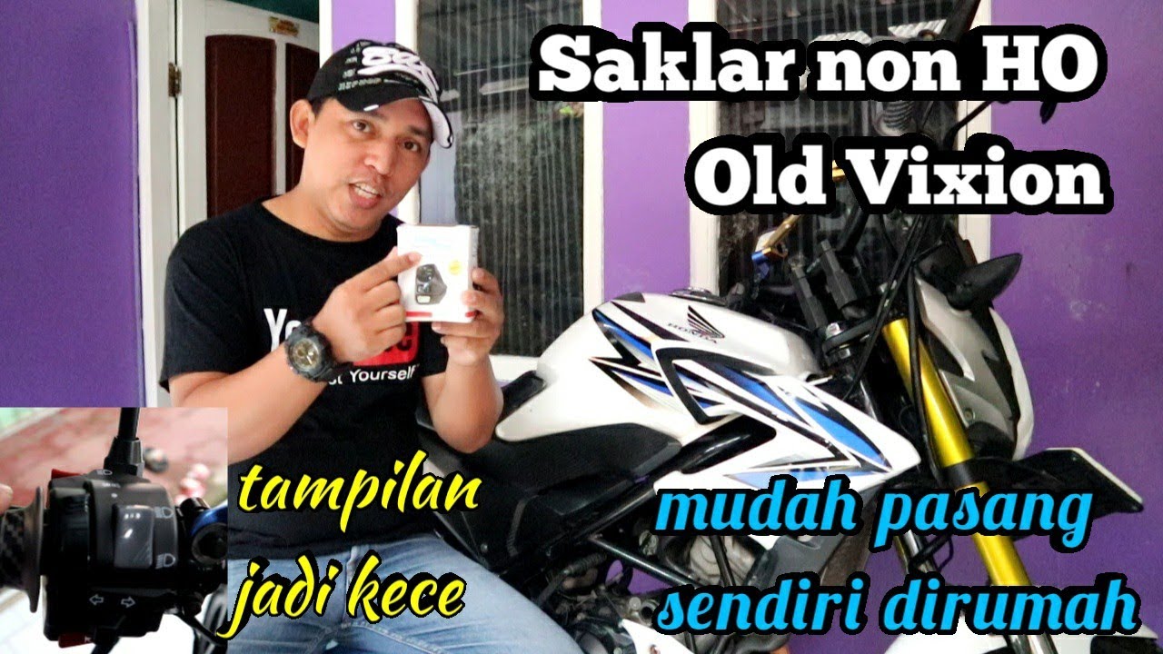 Cara Pasang Saklar Kiri Old Vixion di Old Cb150R StreetFire,Mudah Sekali II Papaeca Ngebengkel II