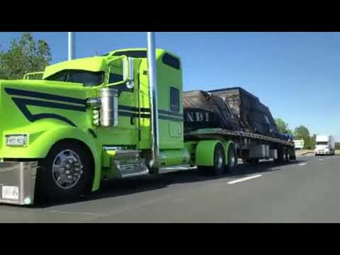 Kenworth w900 Canada to California  punjabi  truck song pb32 Wala