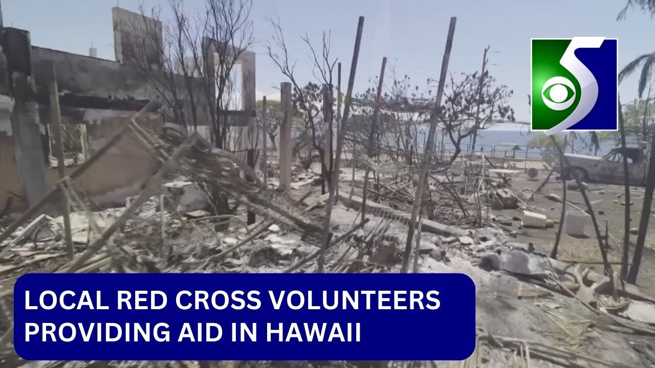 Saginaw Red Cross volunteers providing aid in Hawaii - YouTube