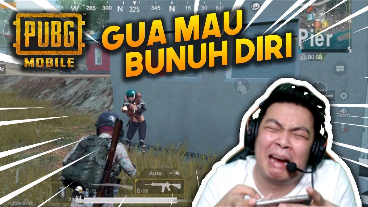 PRANK MAU BUNUH DIRI KARENA GALAU - PUBG MOBILE INDONESIA