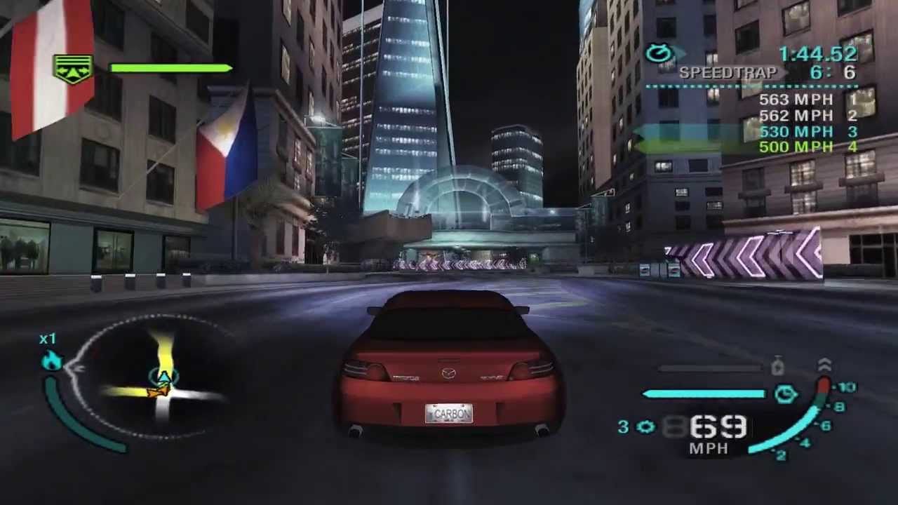 Need For Speed: Carbon ROM - Nintendo Wii Game