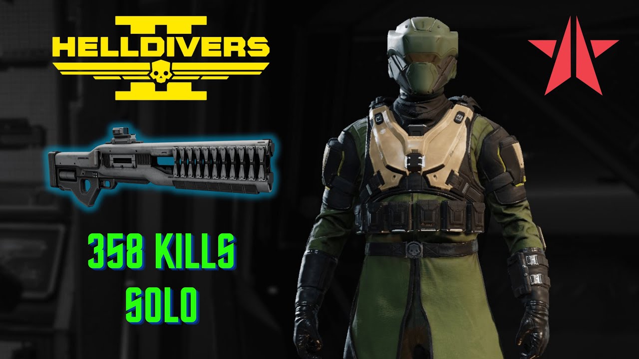 Helldivers 2: Railgun Gameplay (Super Helldive Solo / Full Clear / No ...