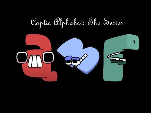 RJ's Coptic Alphabet Lore Band interactive 