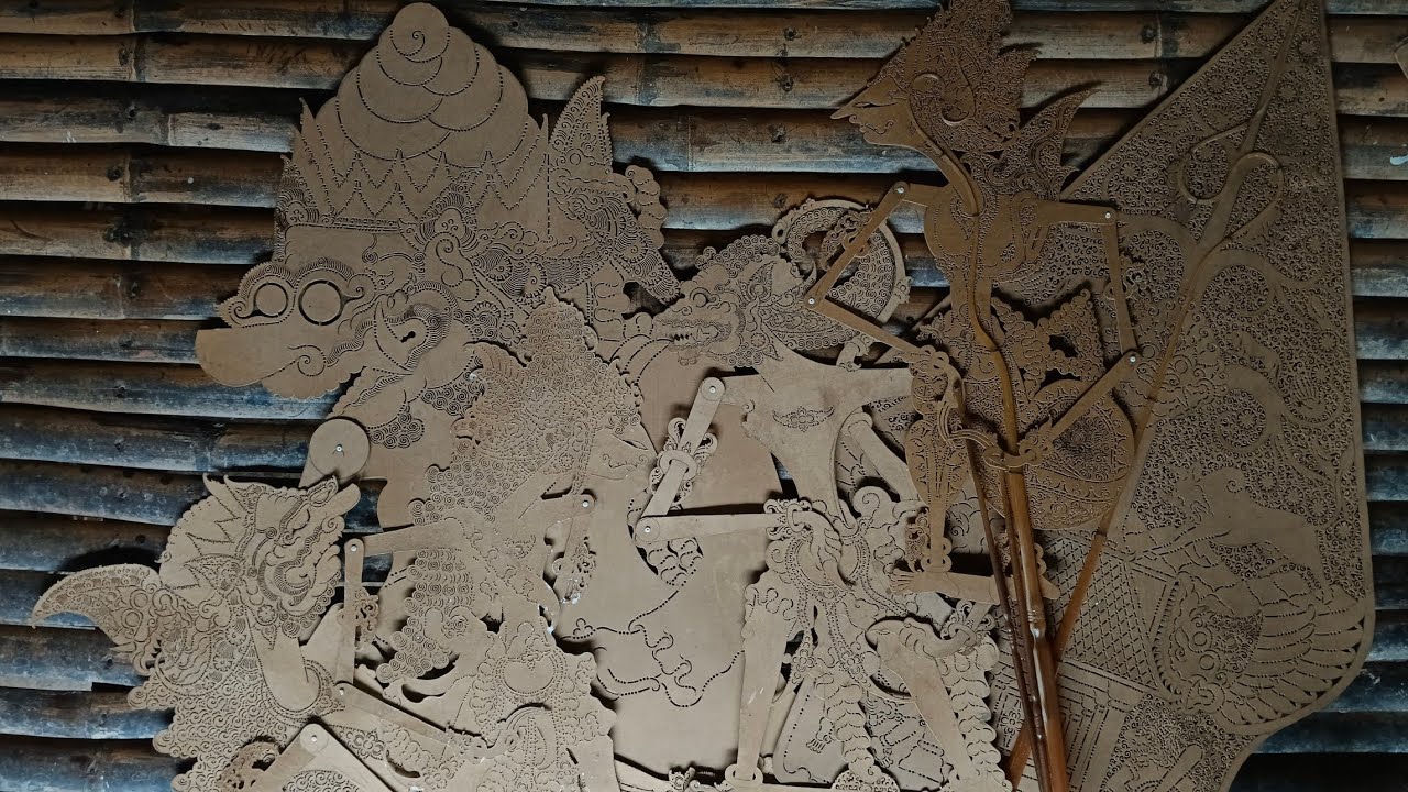 Mentahan Wayang Kertas Semen