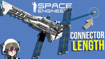 How Far Should Your Ship Connector Stick Out? Space Engineers Ship Building Tutorial