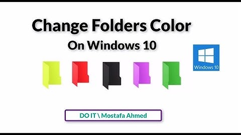 Color Files and Folders In Windows 10 || Easy Software