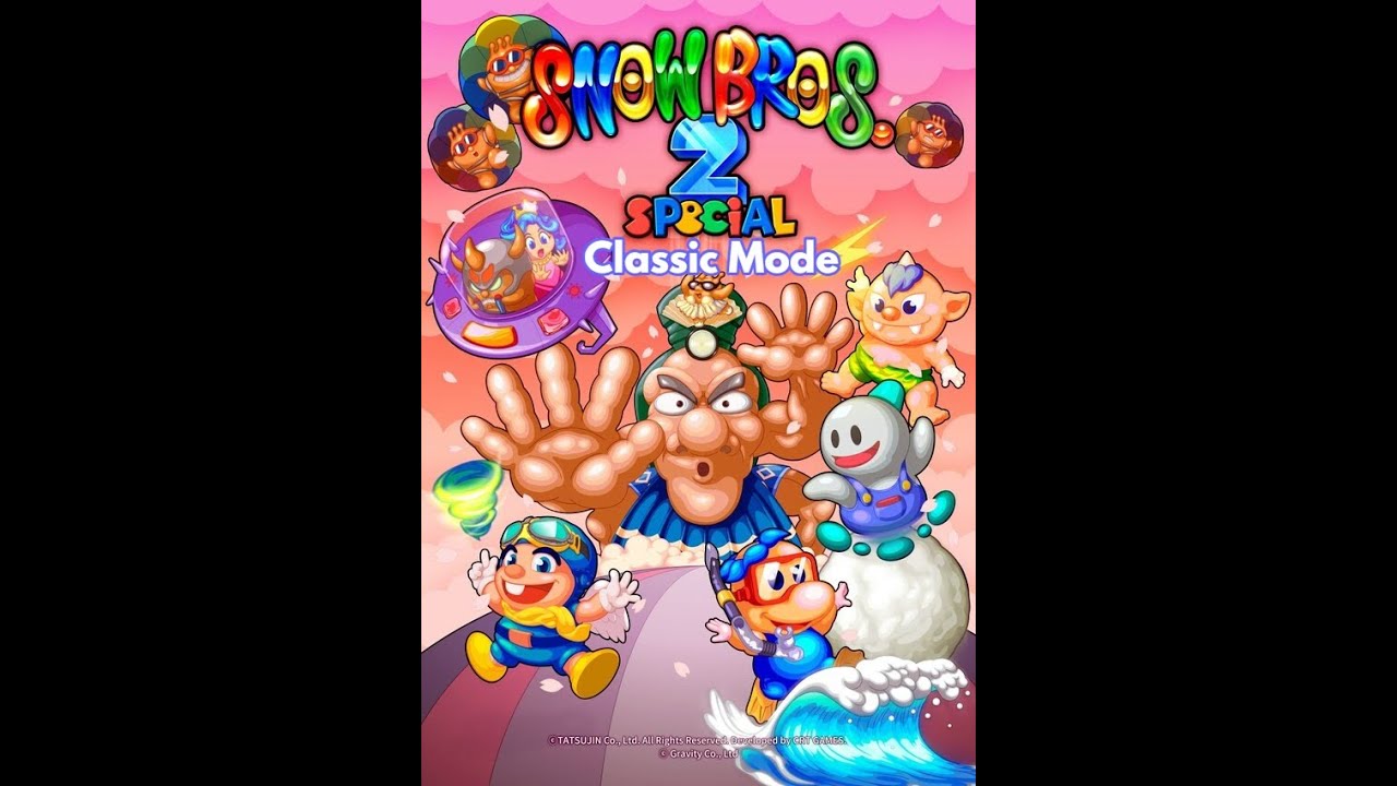 Snow Bros 2 Special Switch Complete Game in Classic Mode