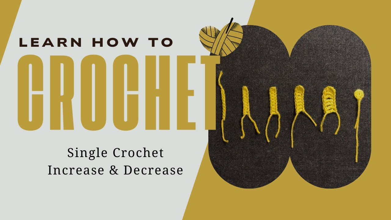 Crochet Basics 101 | Crochet foundations | Single crochet increase ...