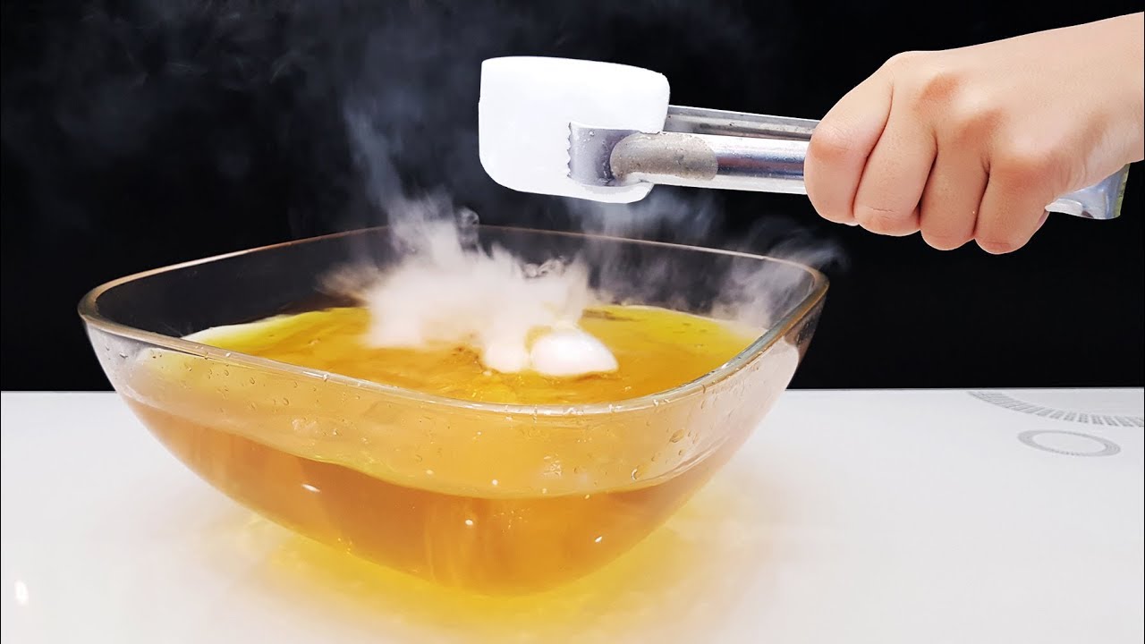 Put dry ice -78 degrees into Urine and everything else