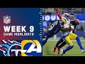 Titans vs. Rams Week 9 Highlights | NFL 2021