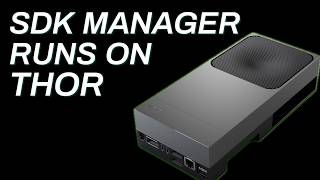 Upgrade Jetson AGX Thor with SDK Manager — No Host PC Needed