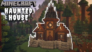 Minecraft - Haunted Halloween House Tutorial (How to Build)