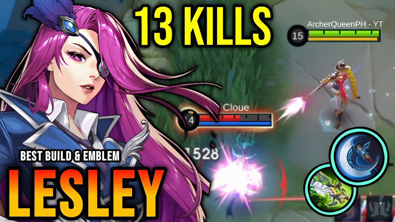 Lessy Battle Lesley No Mercy Marksman with Brutal Damage - Build Rank 1 Global ...