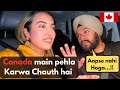 Shopping for Karwa Chauth with Mother-In-Law in Canada | Gursahib and Jasmine in Canada