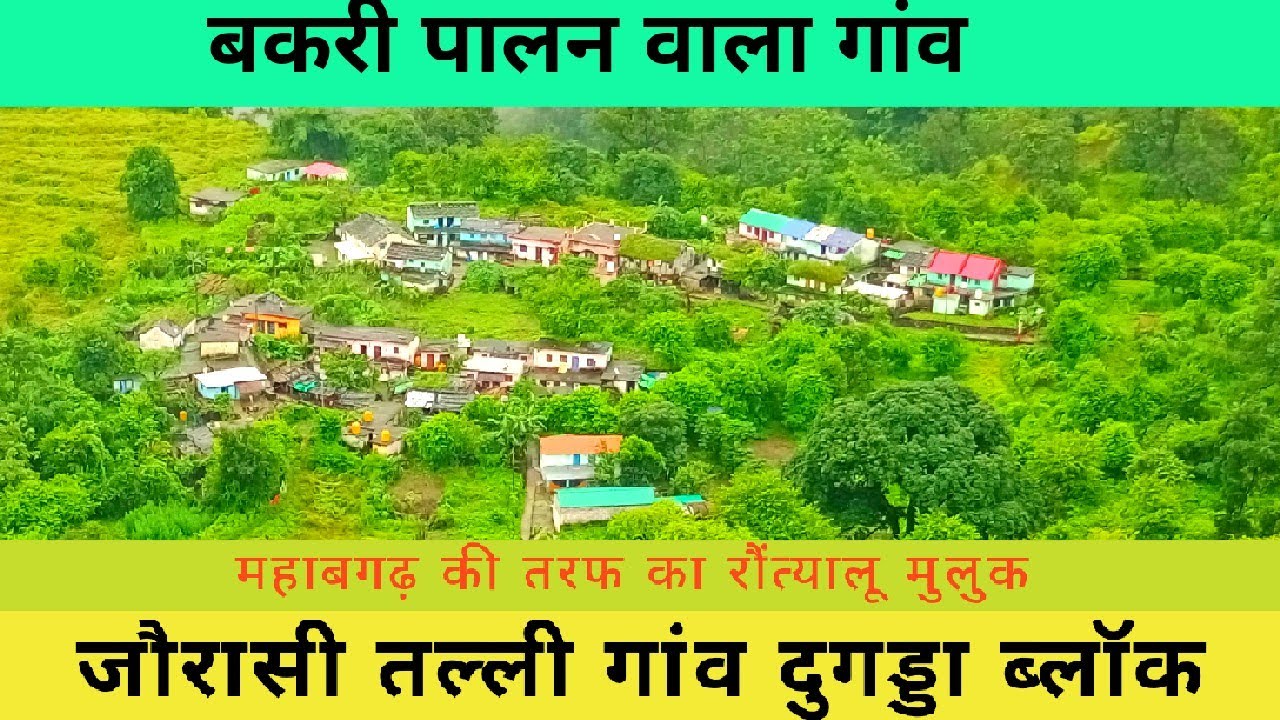 इस गांव मैं कुछ खास है,बकरी पालन से मजबूत स्थिति,खेती बाड़ी चौपट यहां भी,लोग बहुत शानदार मिलनसार ।।