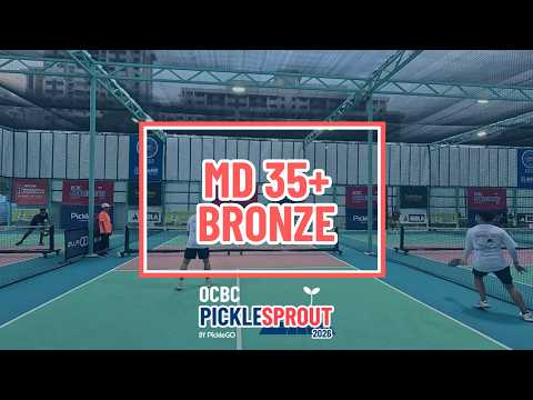 Men's Doubles 35+ Finals BRONZE Teh / K vs Lee / Koh | OCBC PickleSprout 2026