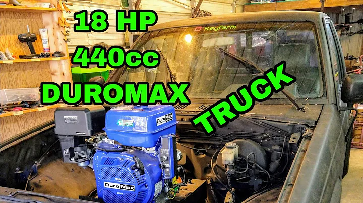 440 Duromax go kart pickup truck, new parts, increased speed. Now twice as fast as predator 212.