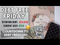 DEBT FREE FRIDAY | Debt Snowball Payment | Debt Confession | Cash Stuffing | June #3