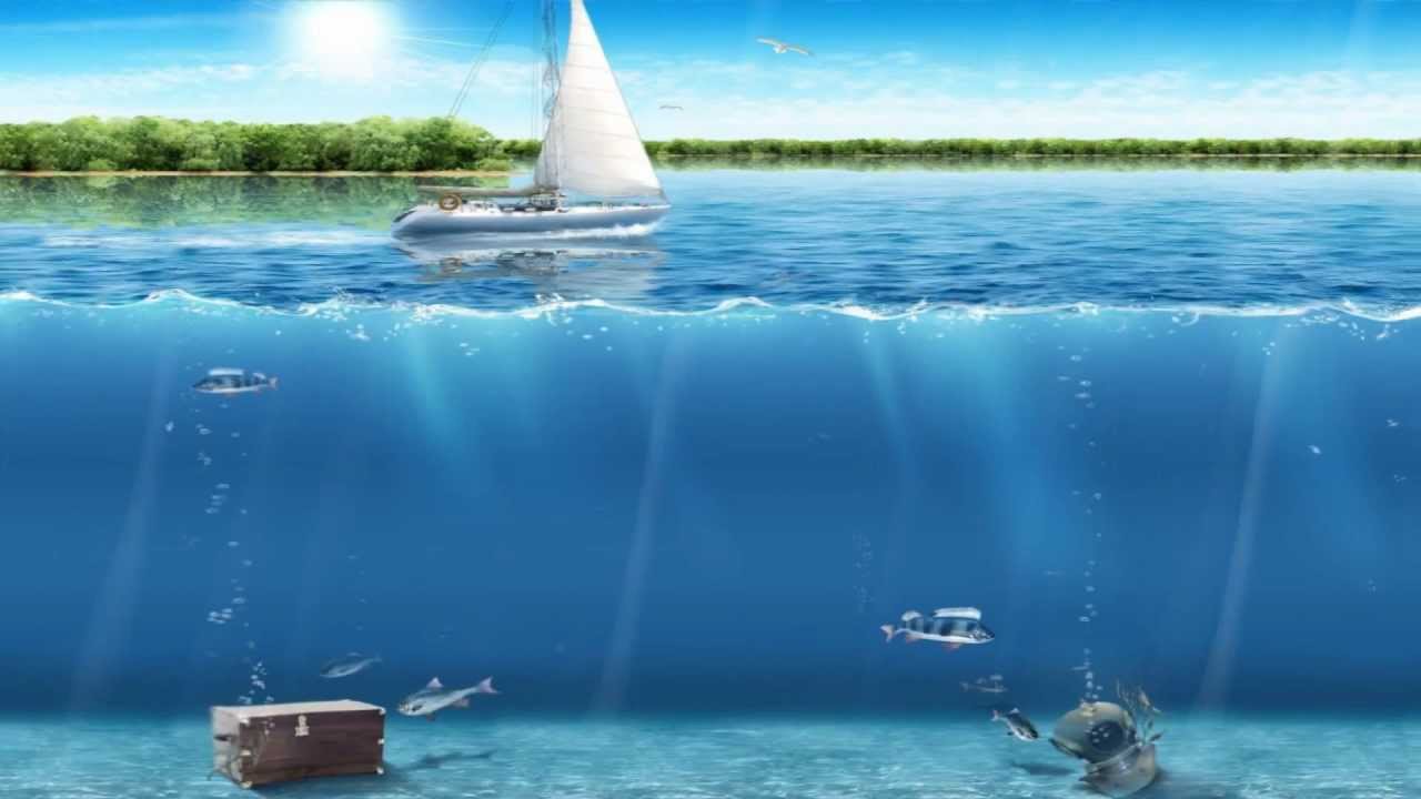 Beauty Of Ocean Animated Wallpaper http://www.desktopanimated.com - YouTube
