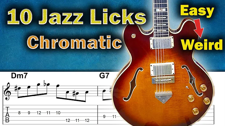 10 Great Chromatic Ideas in Jazz Licks (Easy to Weird)