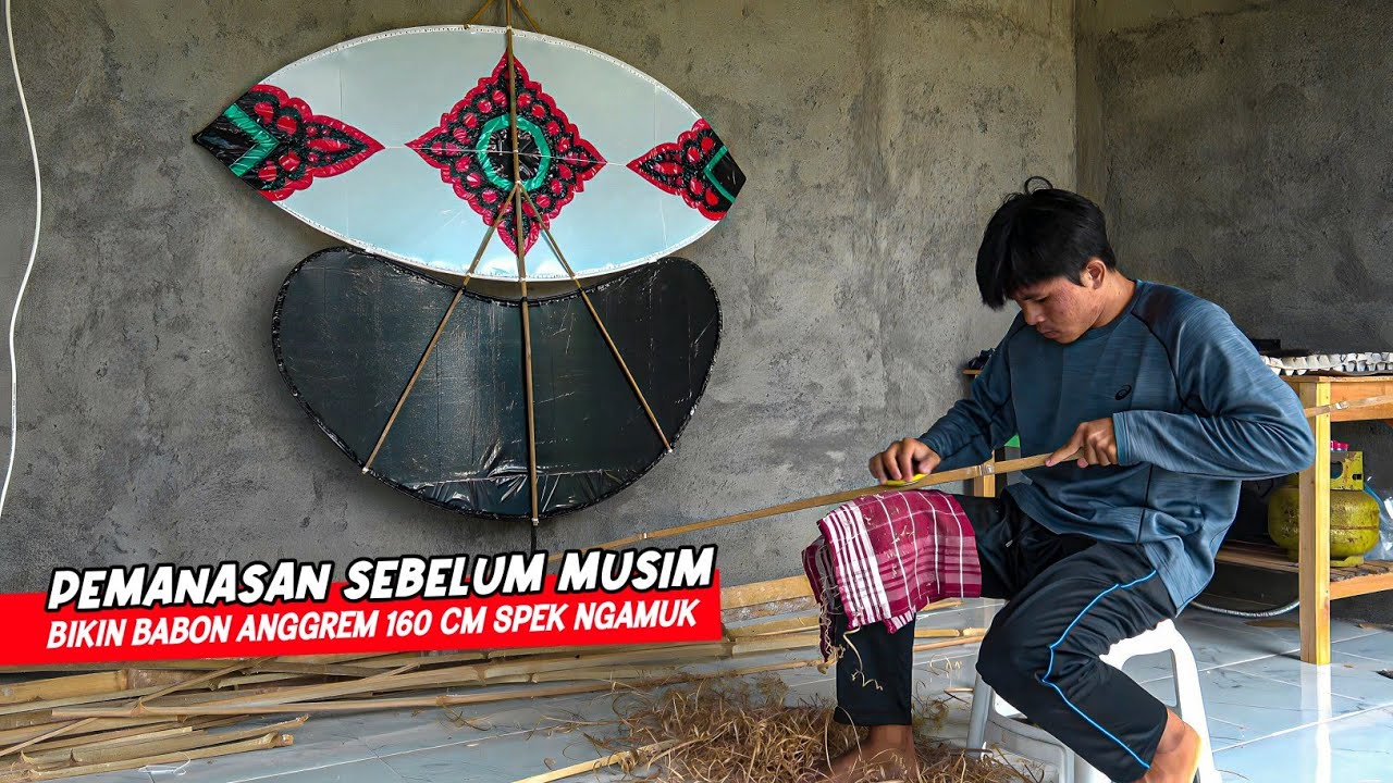 PEMANASAN! Aku Bikin Gapangan Babon Anggrem 160 cm Dari 0 Sampai Jadi - LAYANGAN PERTAMA DI 2026