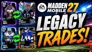 MADDEN MOBILE 27 LEGACY TRADE NEWS! - Madden Mobile 26